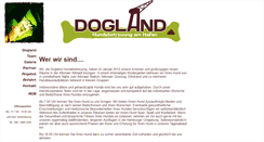 Desktop Screenshot of dogland-hamburg.de